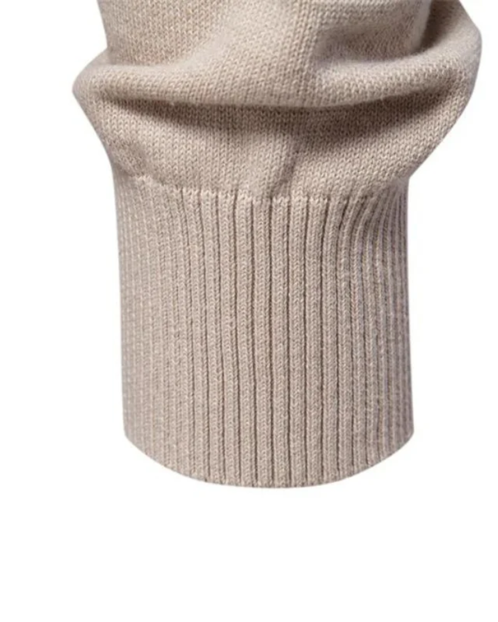 Męski Sweter z Wzorem w Kratę