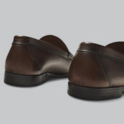 Eleganckie skórzane loafersy