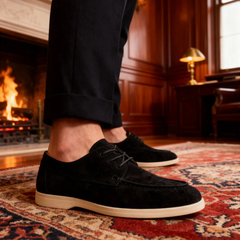 Eleganckie Zamszowe Buty