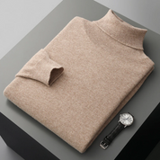 Czarna Merino Wełniana Golf