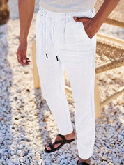 Eleganckie lniane spodnie