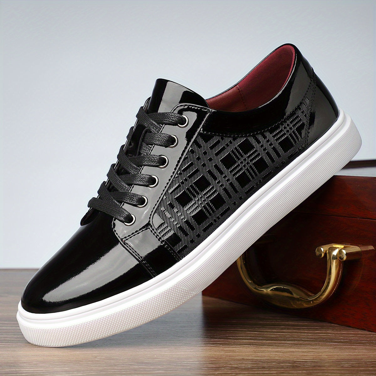 Eleganckie Skórzane Buty