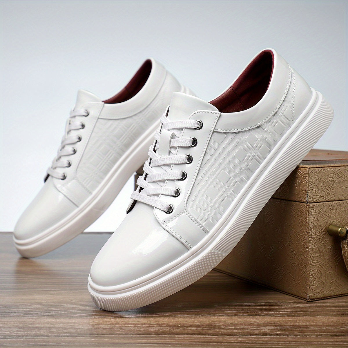Eleganckie Skórzane Buty