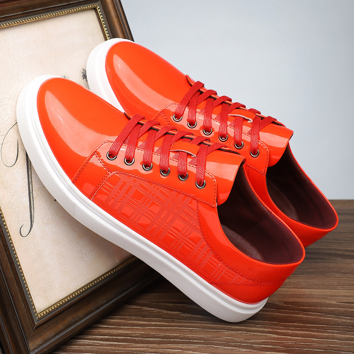 Eleganckie Skórzane Buty