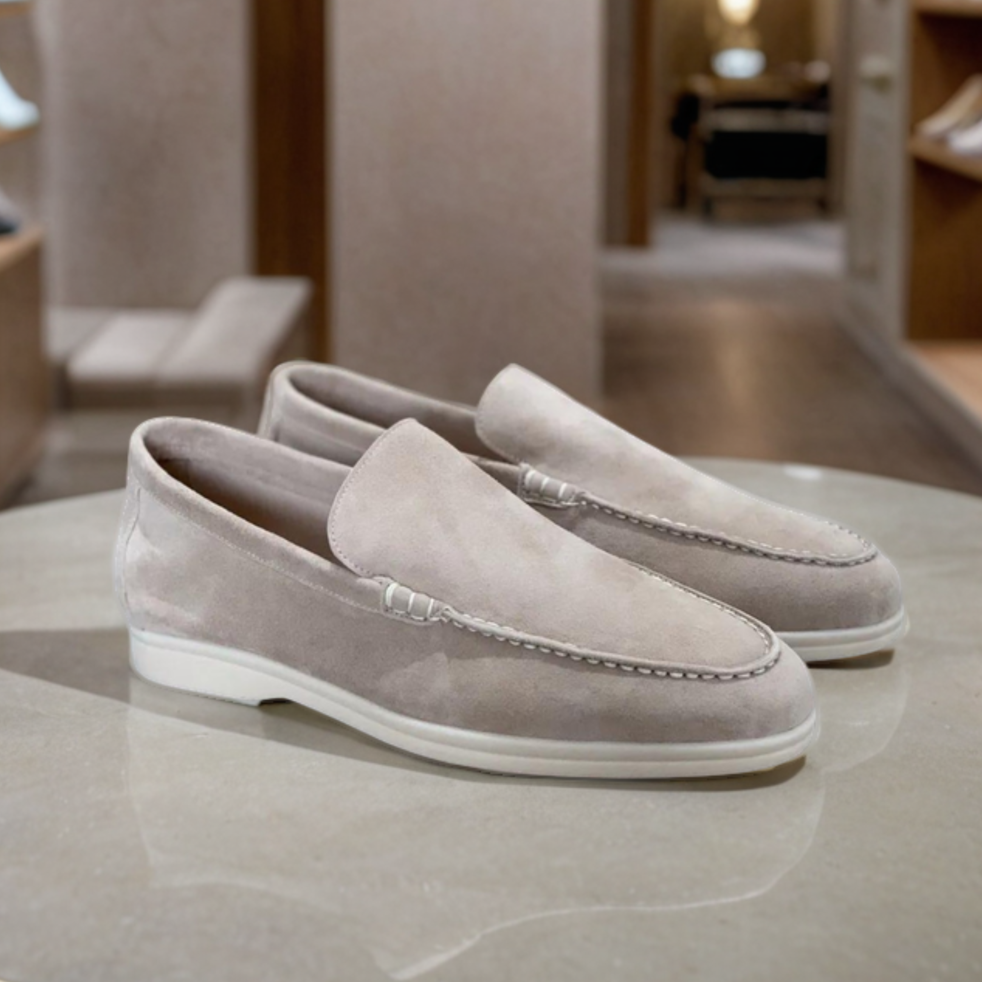 Premium zamszowe loafersy