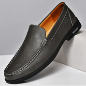 Eleganckie skórzane loafersy