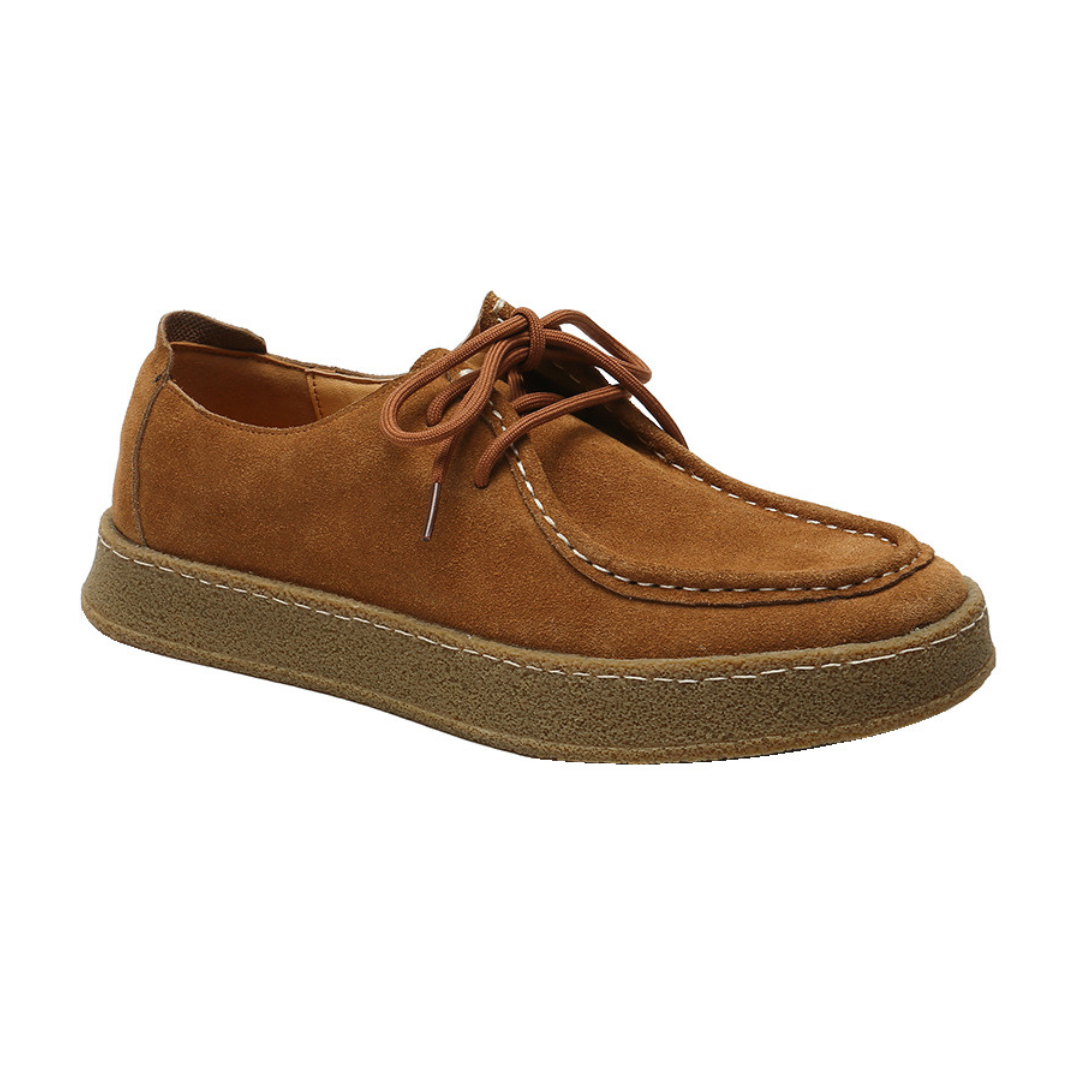 Casual zamszowe buty miejskie