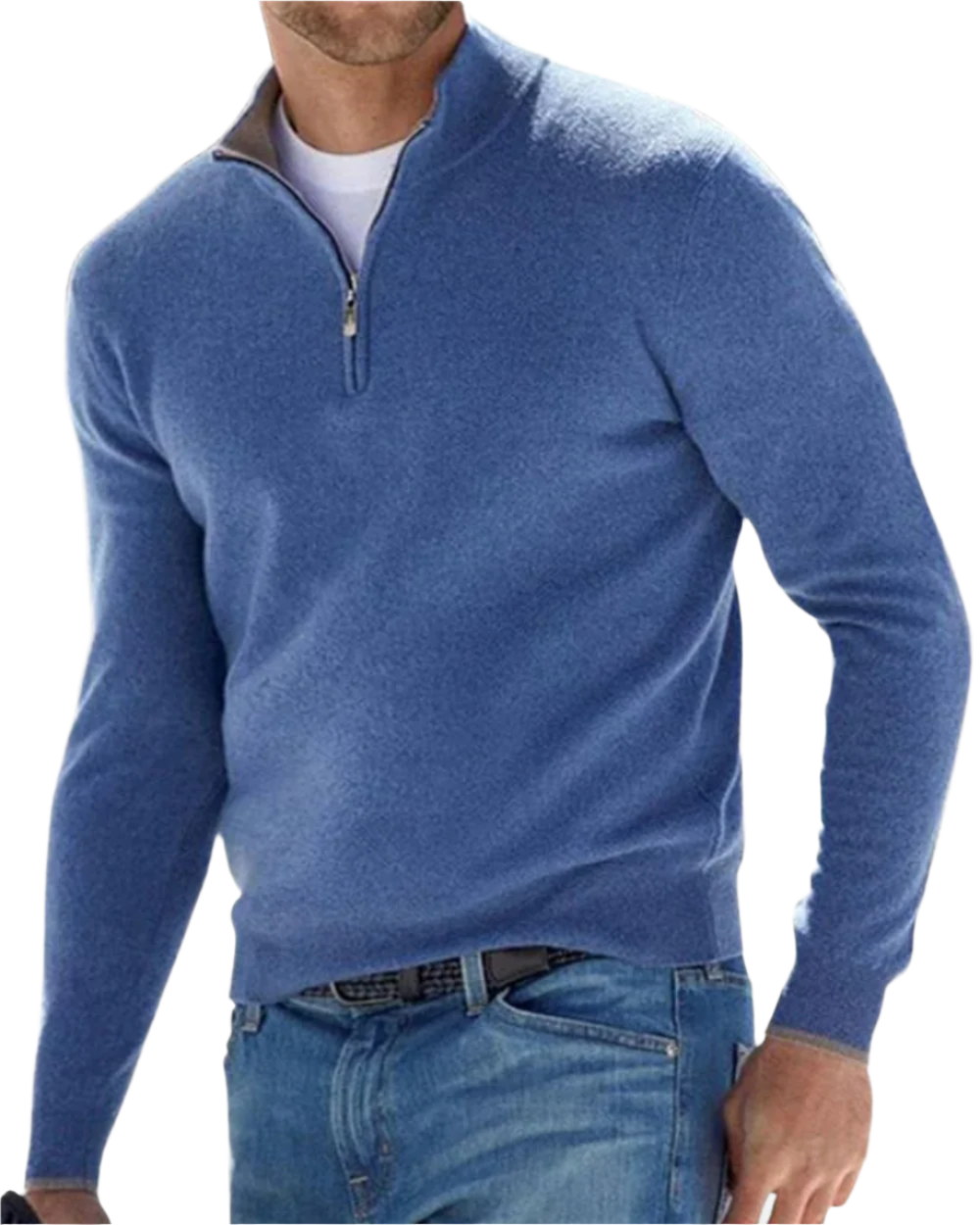 Elegancki Sweter z Zamkiem