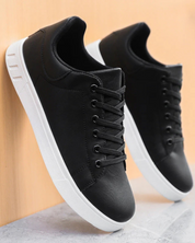 Corrado Klasyczne Skórzane Sneakersy