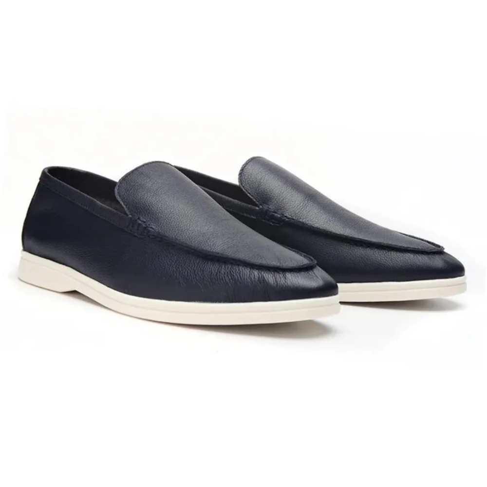 Loafers ze skóry bydlęcej