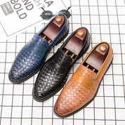 Eleganckie Woven Loafers