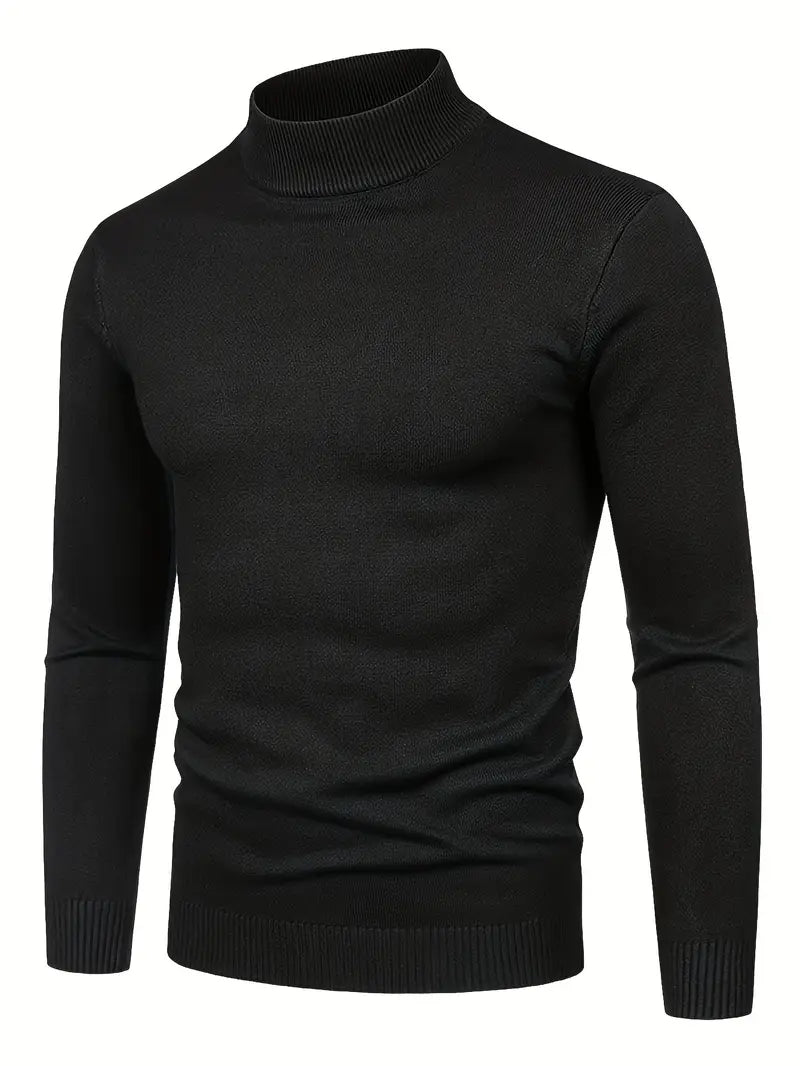 Elegancki Sweter z Golfem