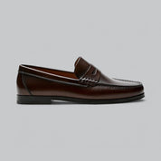 Eleganckie skórzane loafersy