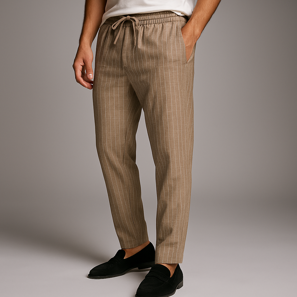 Eleganckie lniane spodnie