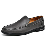 Eleganckie skórzane loafersy