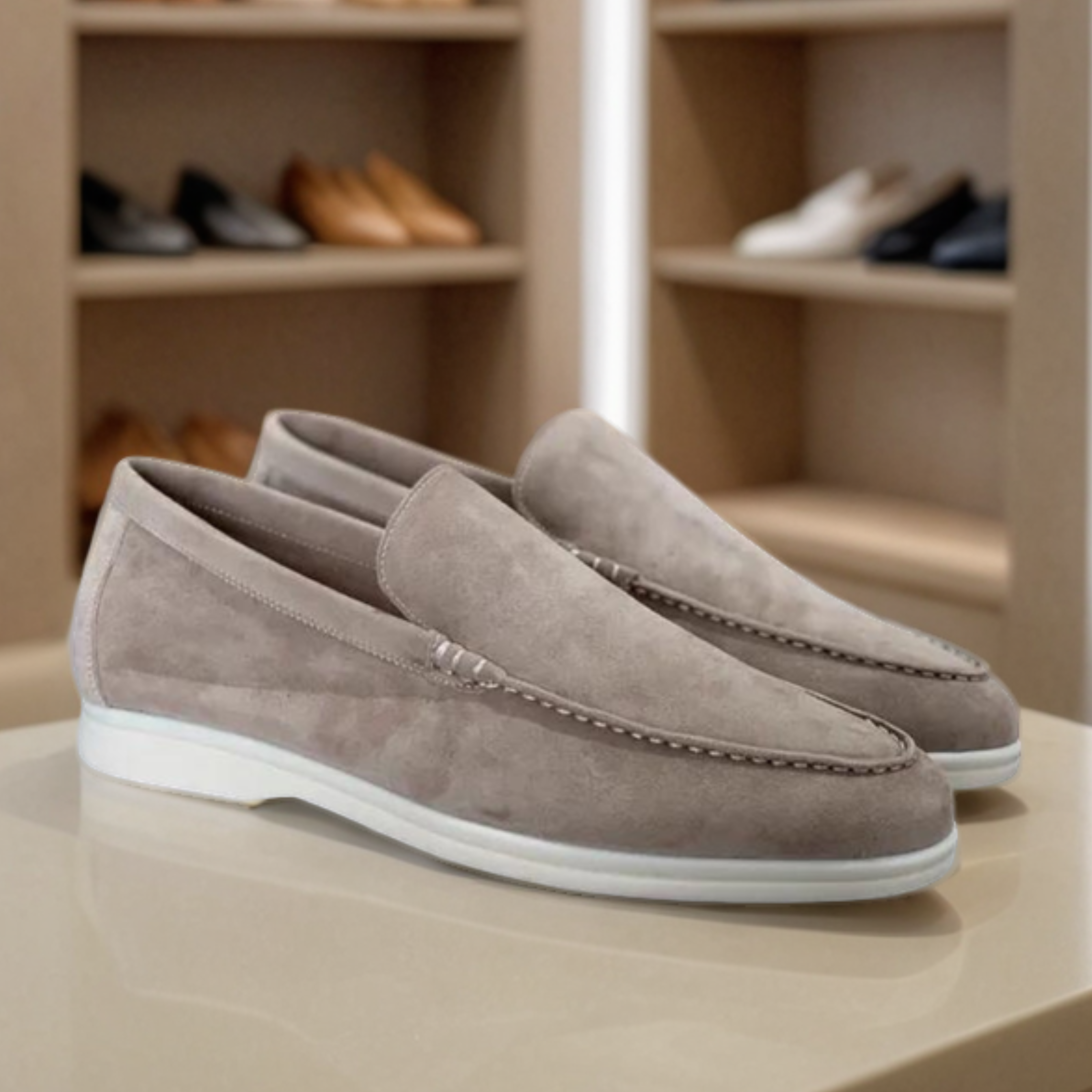 Premium zamszowe loafersy