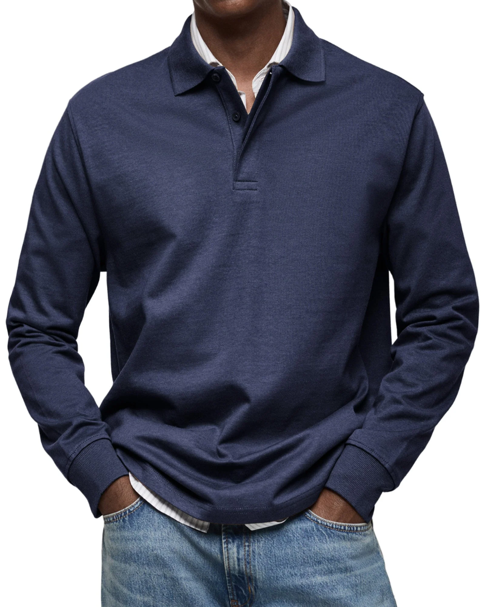 Casual Polo Sweter
