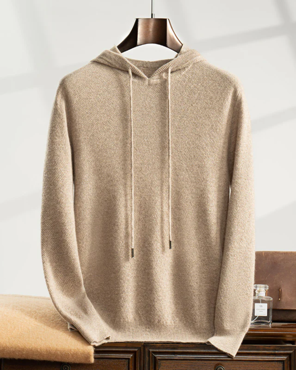 Hoodie z Kaszmiru Procida