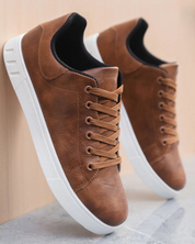 Corrado Klasyczne Skórzane Sneakersy