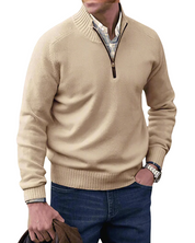 Casual Zip Sweater