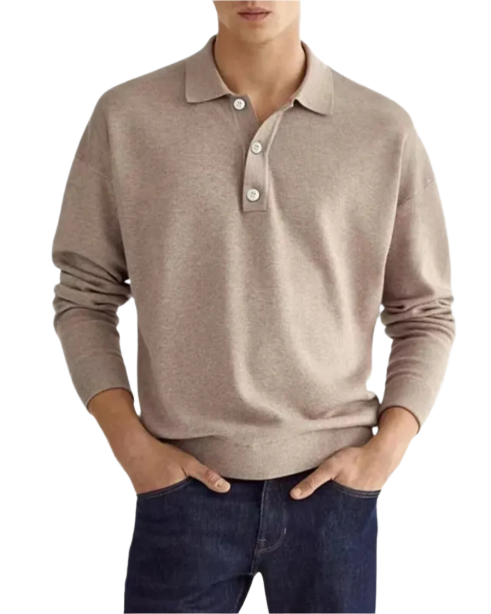 Elegancki Sweter Polo