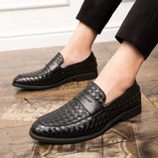Eleganckie Woven Loafers