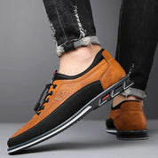 Casual skórzane buty