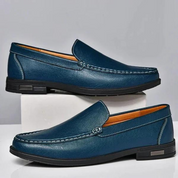 Eleganckie skórzane loafersy