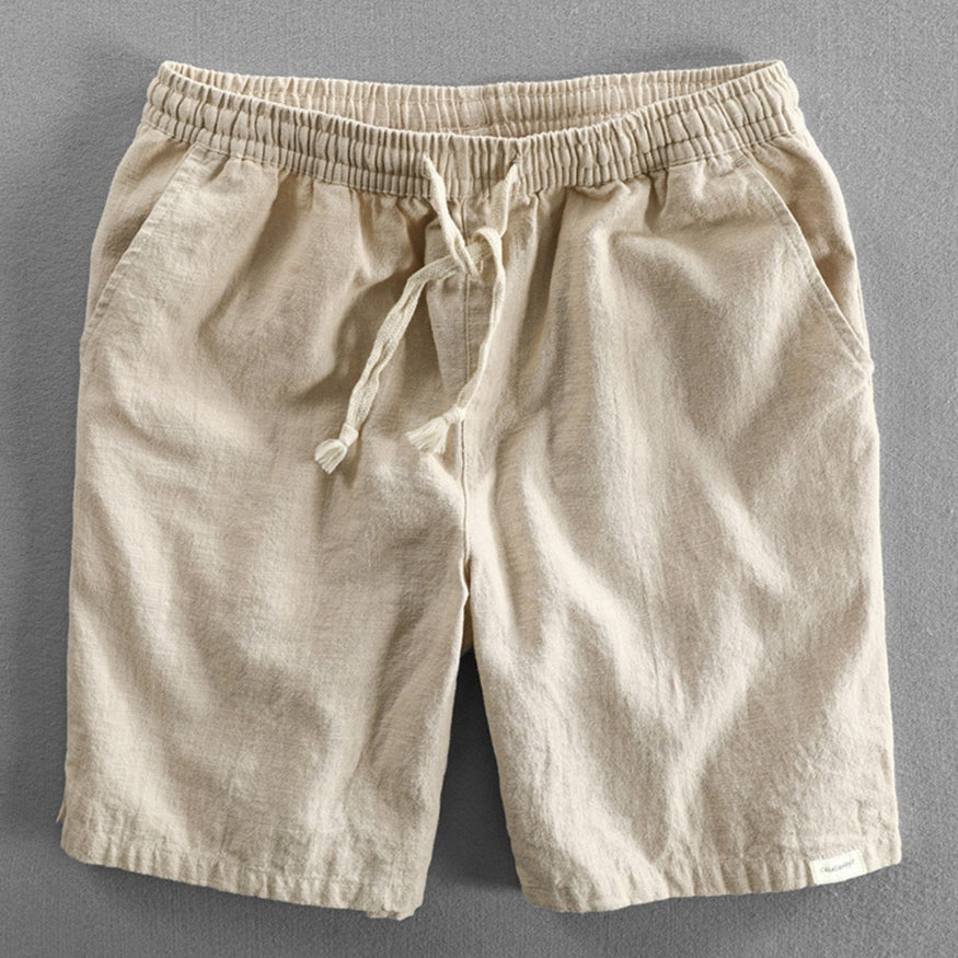 Bawełnowe szorty w stylu japońskim