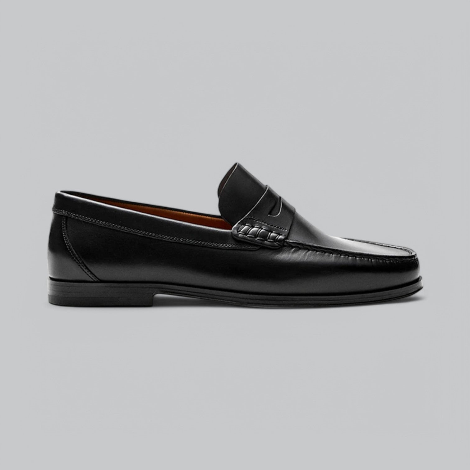 Eleganckie skórzane loafersy