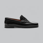 Eleganckie skórzane loafersy