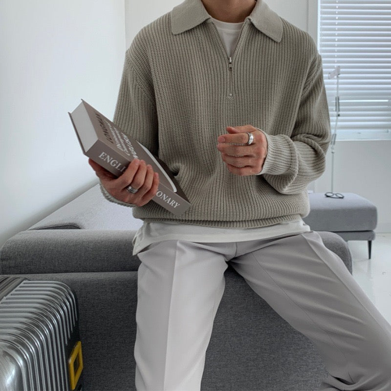 Sweter z zamkiem Monaco