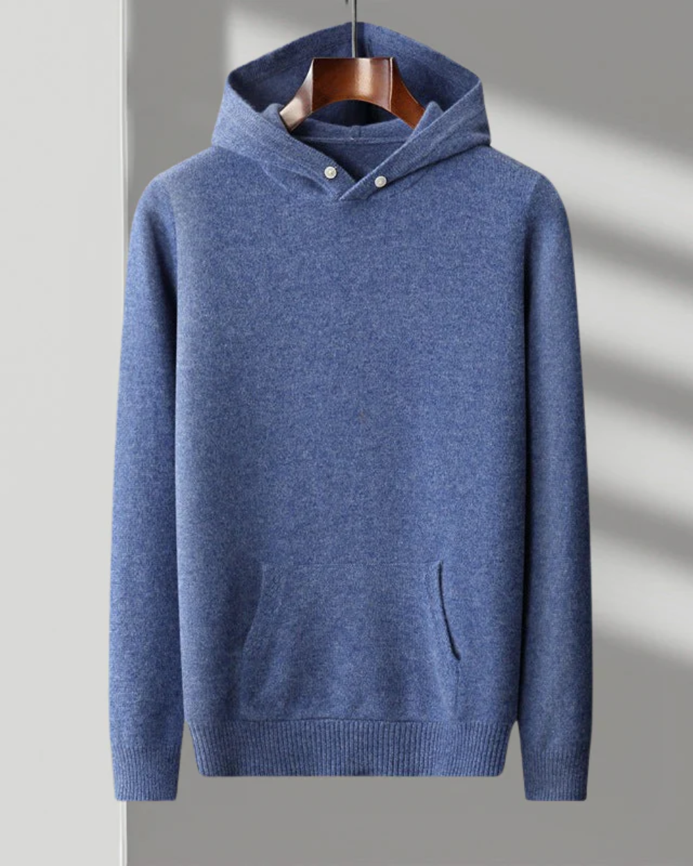 Hoodie z wełny merino Nova