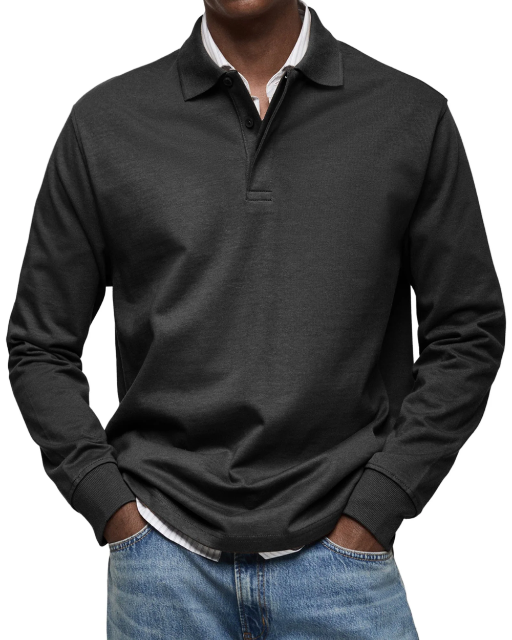 Casual Polo Sweter