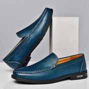 Eleganckie skórzane loafersy