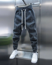 Casual Spodnie z Wzorem