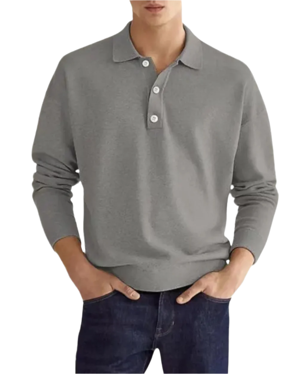 Elegancki Sweter Polo