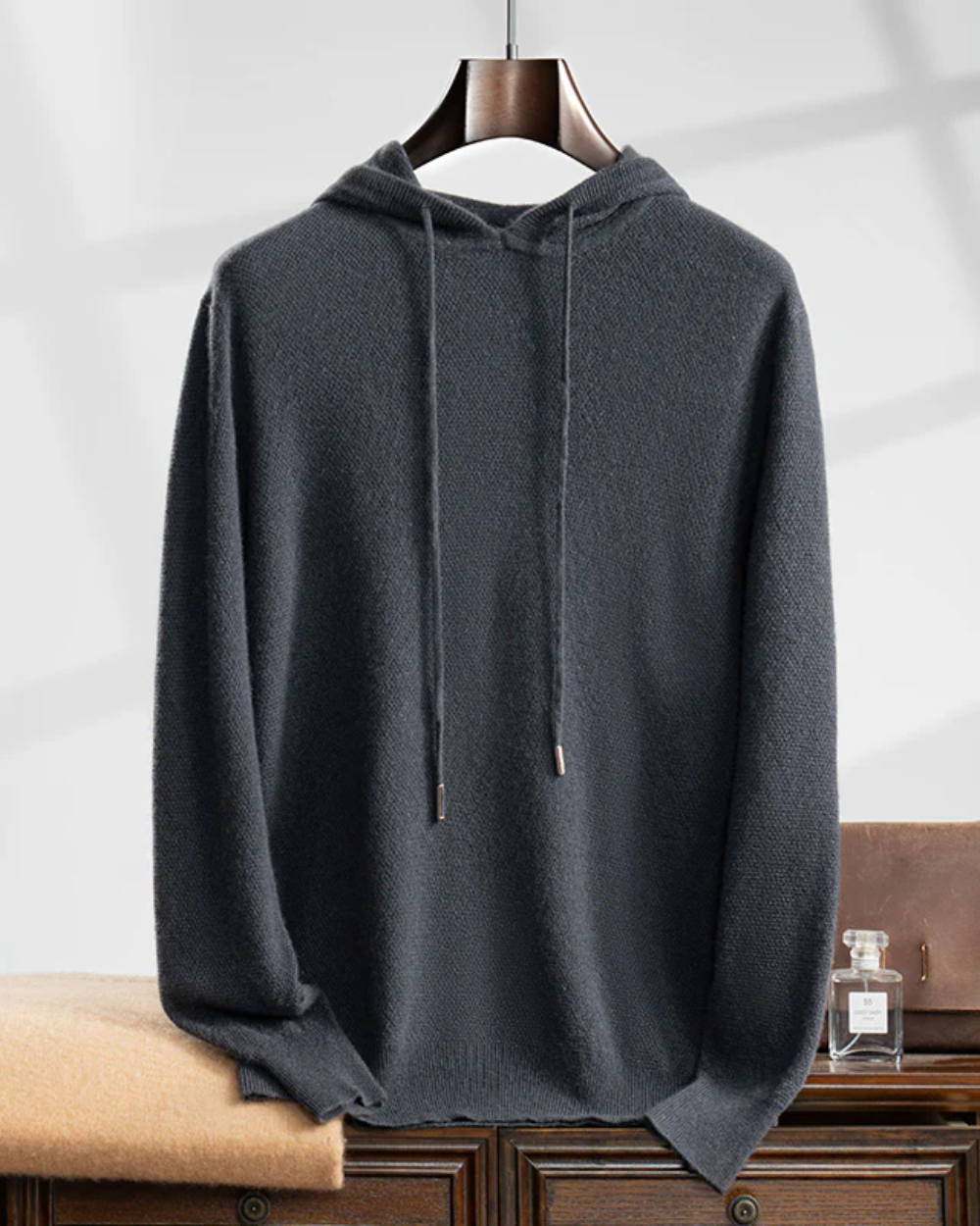 Hoodie z Kaszmiru Procida