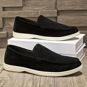 Eleganckie skórzane loafersy