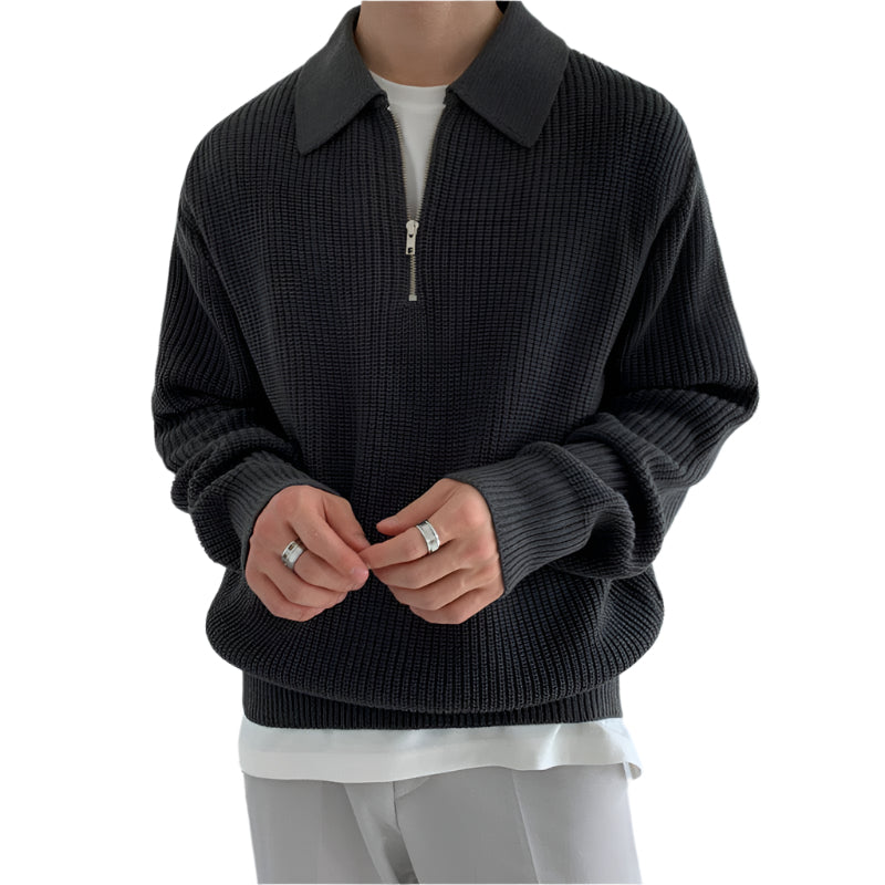 Sweter z zamkiem Monaco