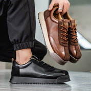 Włoskie skórzane buty