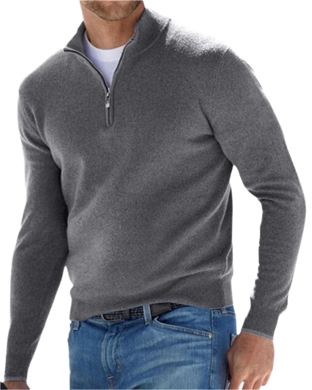 Elegancki Sweter z Zamkiem