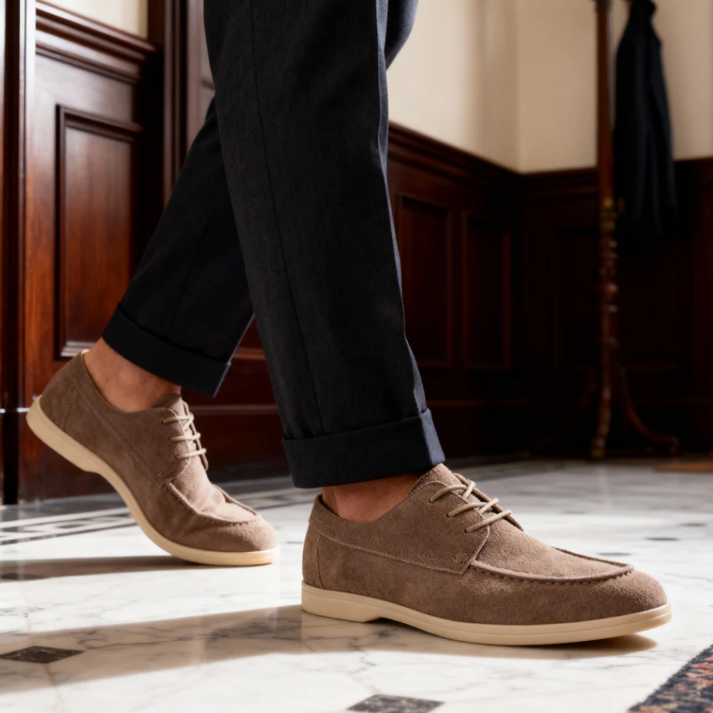 Eleganckie Zamszowe Buty