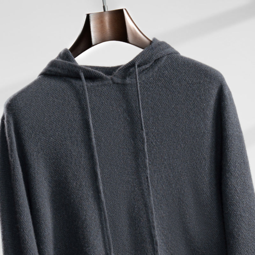 Hoodie z Kaszmiru Procida