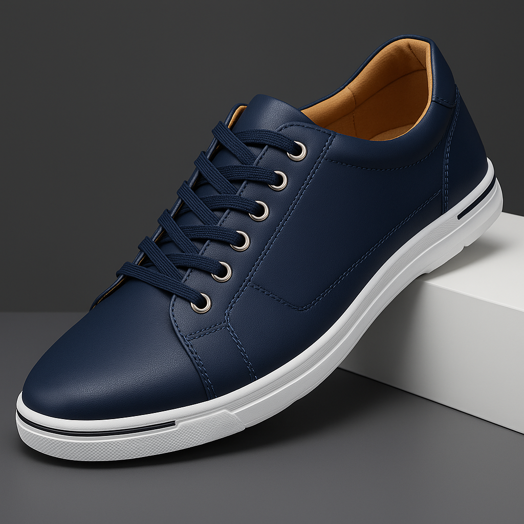 Eleganckie Skórzane Buty