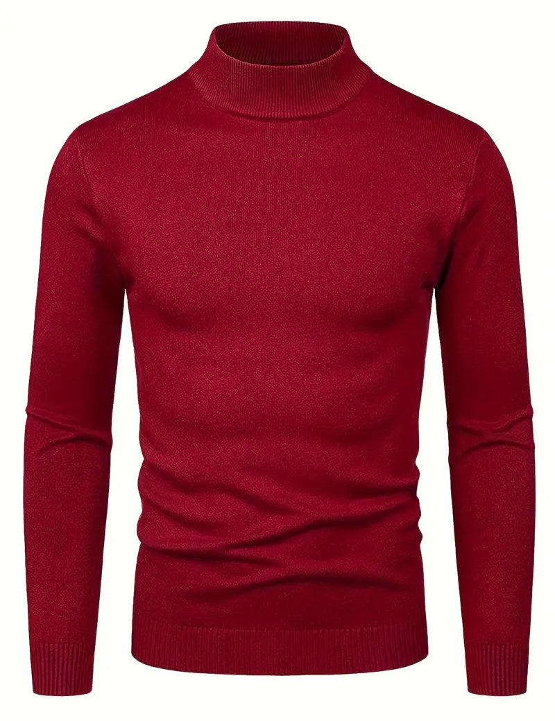 Elegancki Sweter z Golfem