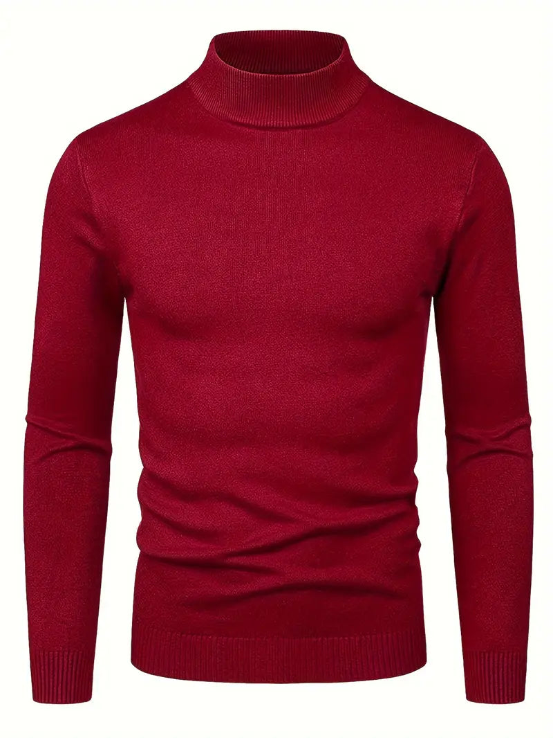 Elegancki Sweter z Golfem