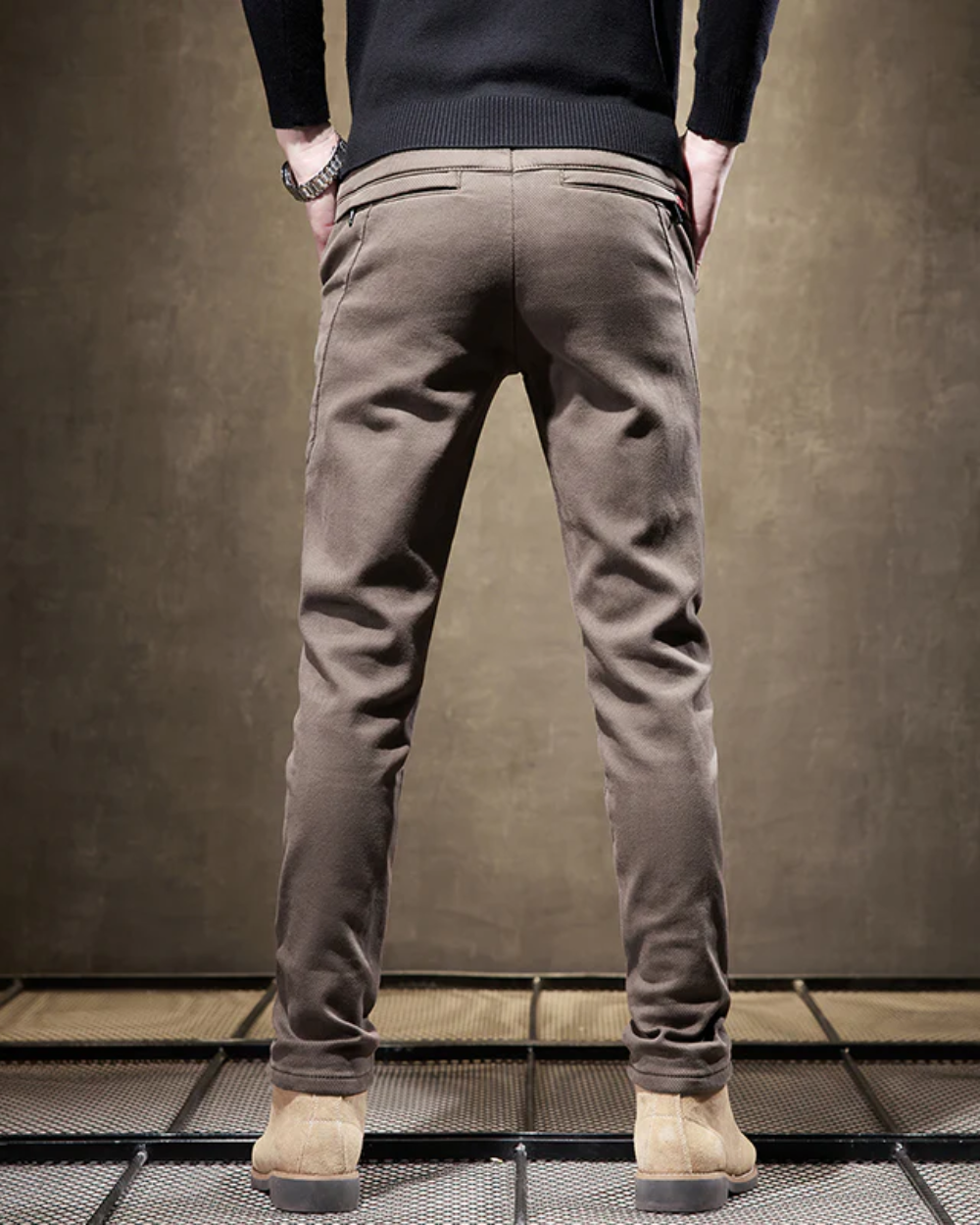 Casual Slim Fit Spodnie