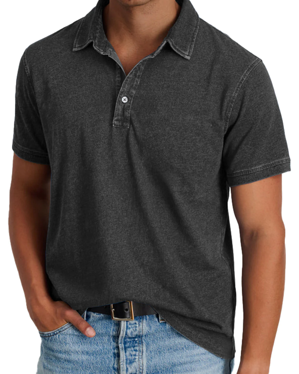Casual Męski Polo