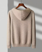 Hoodie z wełny merino Nova